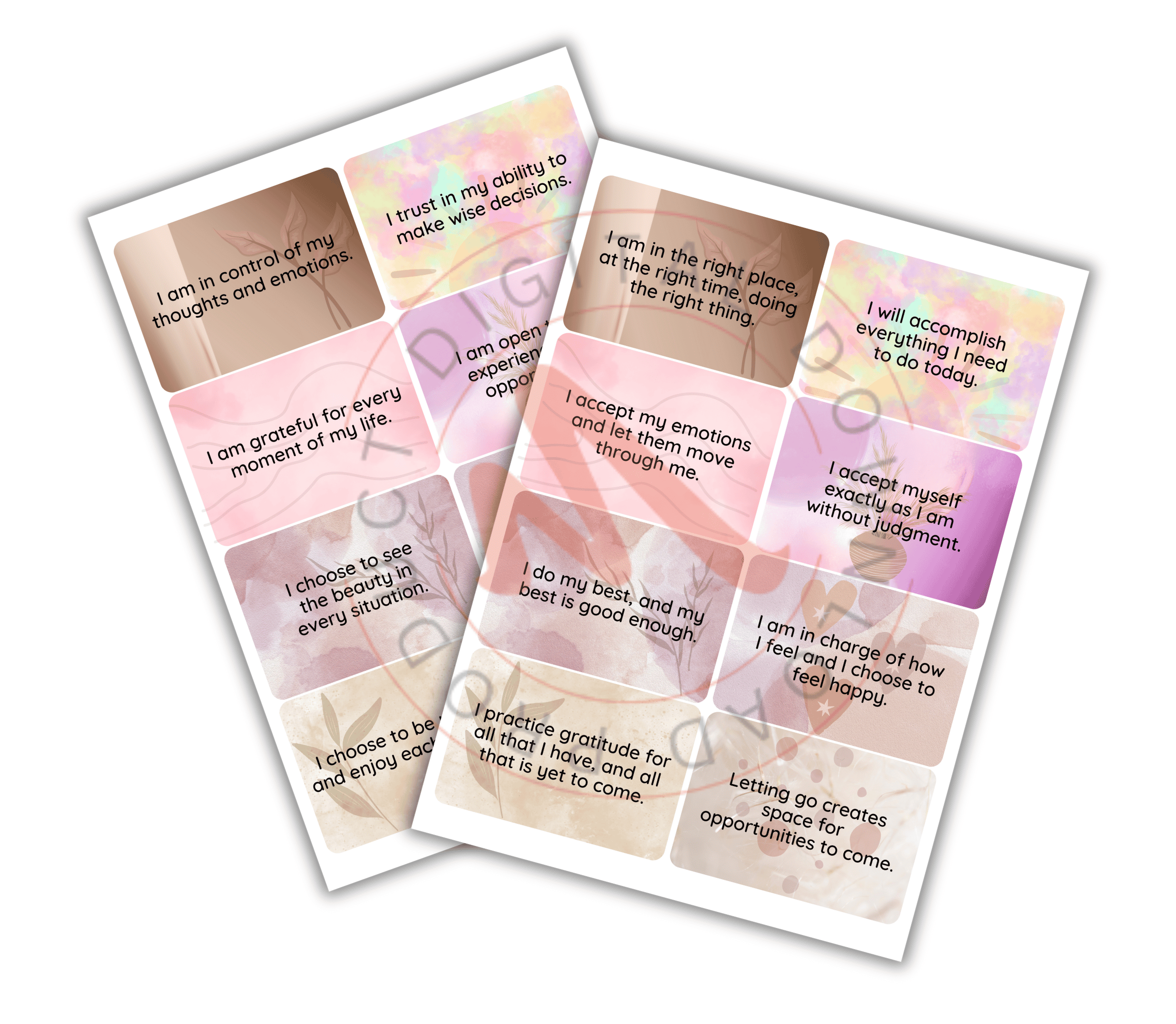 Possitive Affirmation Cards #2 - 2